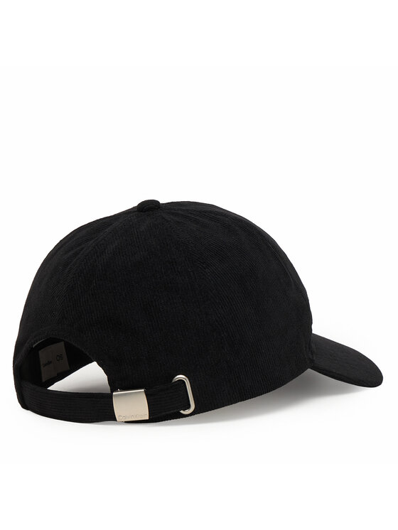 Calvin Klein Calvin Klein Kšiltovka Corduroy Graphic 5 Panel Cap LV04D5064G Černá