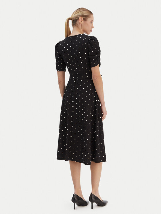DKNY DKNY Hétköznapi ruha DD1G3848 Fekete Regular Fit