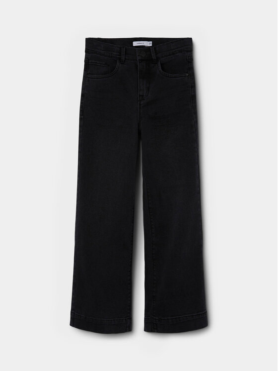 NAME IT NAME IT Jeans hlače 13211701 Črna Wide Leg
