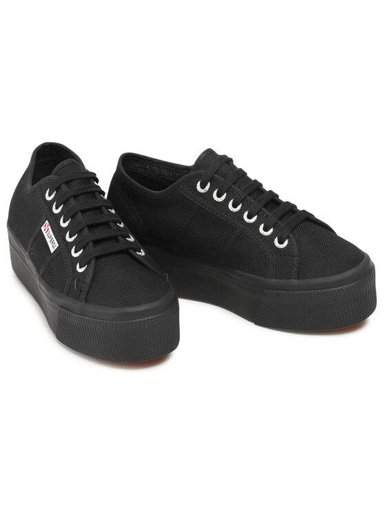 Superga Superga Teniszcipő 2790 Cotw Linea Up And Down S9111LW Fekete