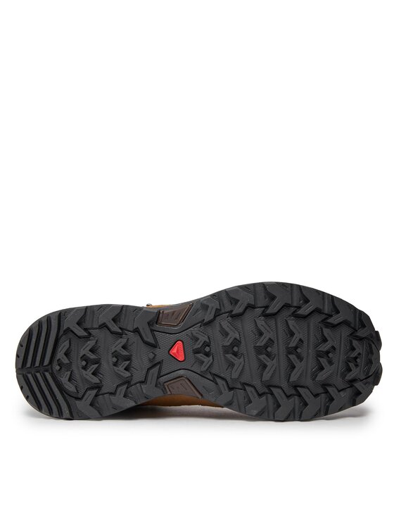 Salomon Salomon Trekkingi X Ward Leather Mid GORE-TEX L47181800 Brązowy
