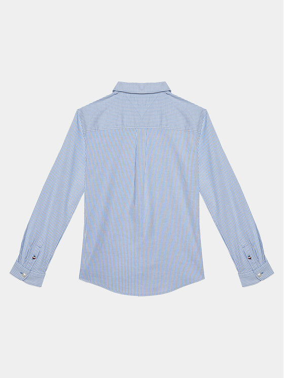 Tommy Hilfiger Tommy Hilfiger Košeľa Flex Ithaca Shirt L/S KB0KB08729 Modrá Regular Fit