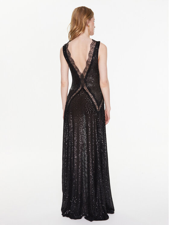 Elisabetta Franchi Elisabetta Franchi Abendkleid AB-366-32E2-V740 Schwarz Regular Fit