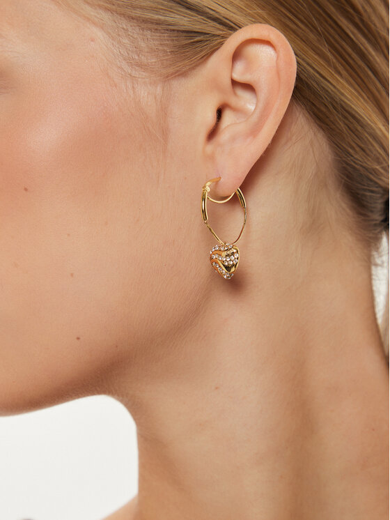 Guess Guess Σκουλαρίκια JUBE04 505JW Χρυσό