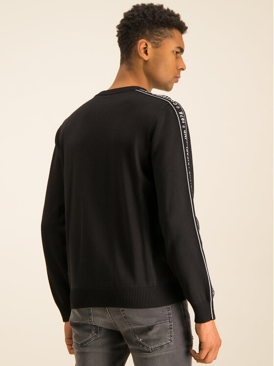 Diesel Diesel Пуловер Tracky 00SASR 0TATJ Черен Regular Fit
