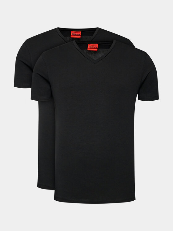 HUGO Hugo 2er-Set T-Shirts 50325417 Schwarz Slim Fit