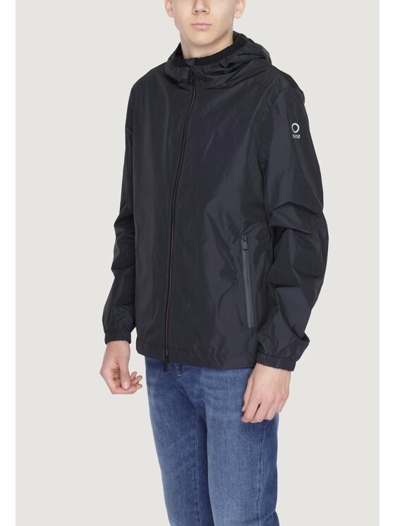 SUNS SUNS Giacca di pelle FLA MESH Nero To Fit