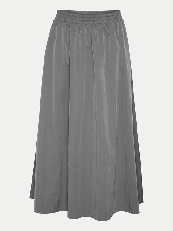 Kaffe Kaffe Spódnica trapezowa Evi 10552315 Szary Regular Fit