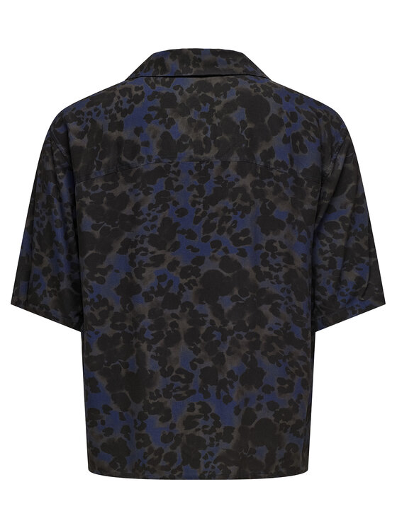 Only & Sons Only & Sons Košulja Harris 22032732 Tamnoplava Relaxed Fit