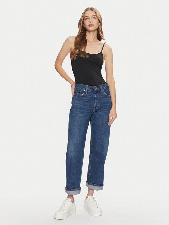 LAUREN RALPH LAUREN LAUREN RALPH LAUREN Top 4L0186 Negru Slim Fit