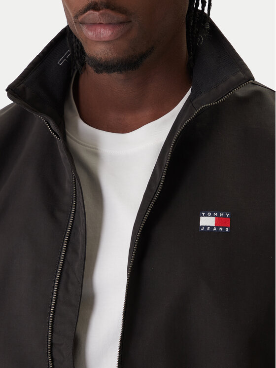 Tommy Jeans Tommy Jeans Kurtka przejściowa Essential DM0DM22720 Czarny Regular Fit