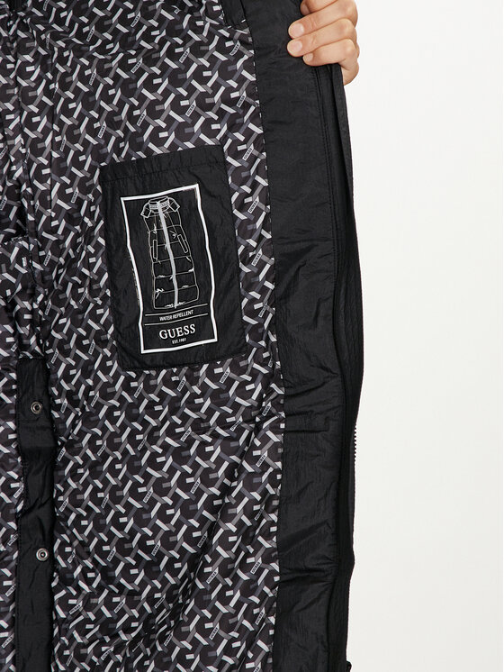 Guess Guess Brezrokavnik Eleonora W4YL09 WGAE2 Črna Regular Fit