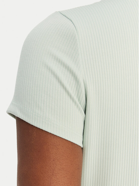 Guess Guess Tričko GUESS x NORTH SAILS W6GP01 K2658 Zelená Regular Fit
