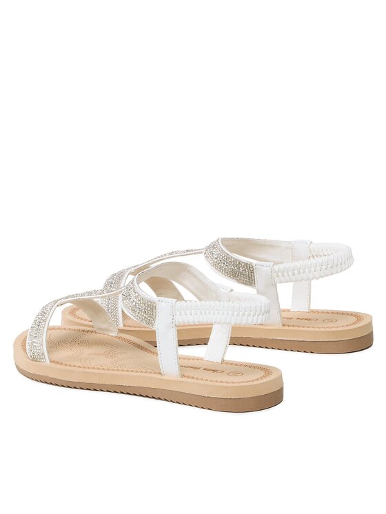 Clara Barson Clara Barson Sandale WSS20835-01B Bijela