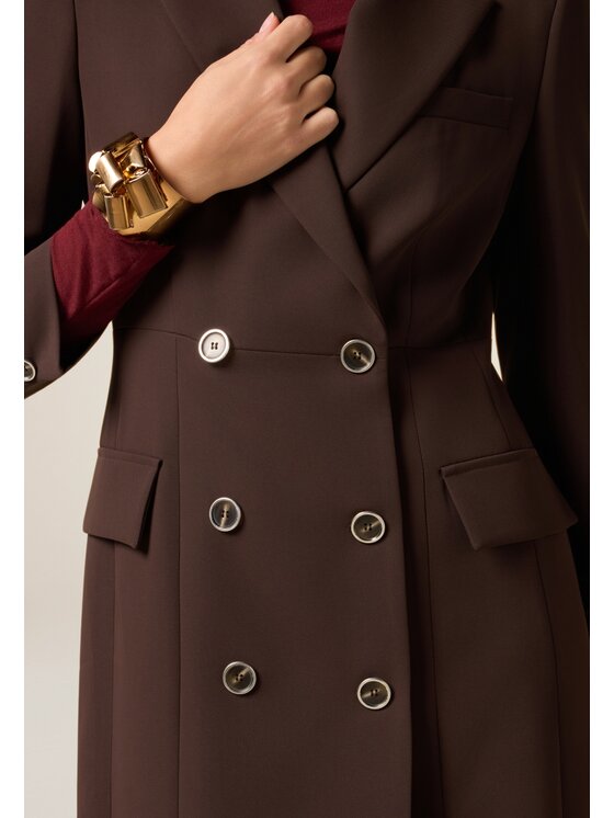 Oltre Oltre Abito da sera 7056R005044N032 Marrone Slim Fit