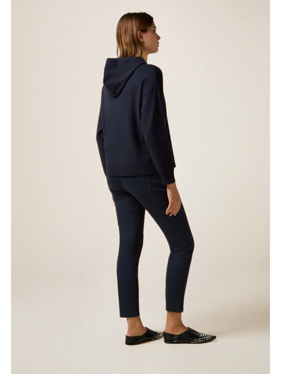 Oltre Oltre Cardigan M391J105136N034 Blu Regular Fit