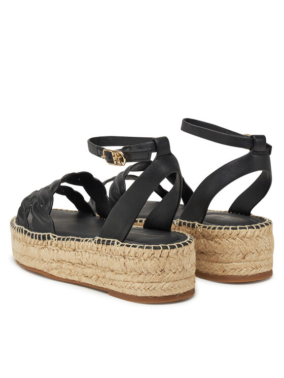 Tommy Hilfiger Tommy Hilfiger Espadrile FW0FW08496 Negru