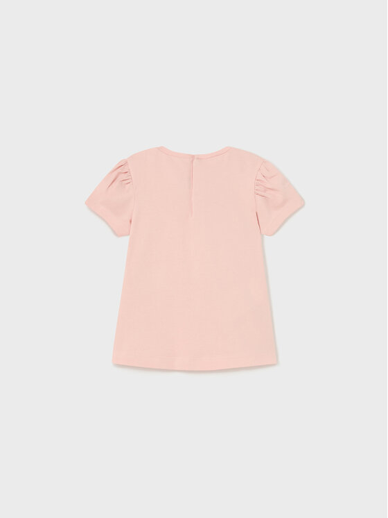Mayoral Mayoral Тишърт 1005 Розов Regular Fit