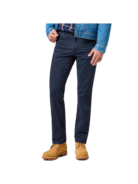 Wrangler Wrangler Pantaloni chino TEXAS Blu Regular Fit