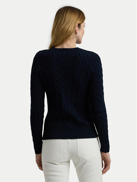 LAUREN RALPH LAUREN LAUREN RALPH LAUREN Sweter 200932223003 Granatowy Regular Fit