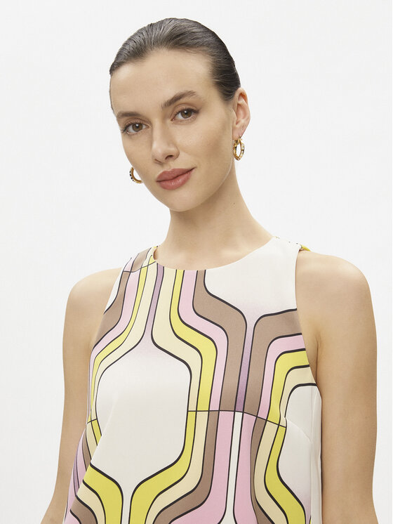 Marella Marella Sukienka letnia Agordo 2413221053 Kolorowy Regular Fit