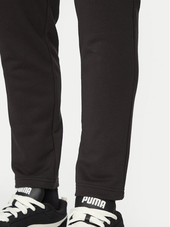 Puma Puma Спортивні штани Ess No. 1 Logo 682612 Чорний Regular Fit