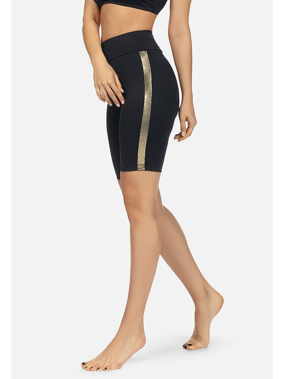 Feba Feba Legginsy LG02 Czarny Regular Fit