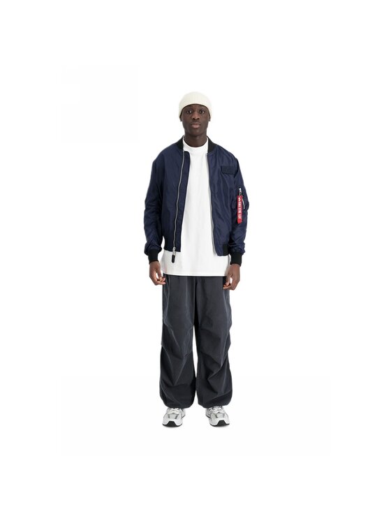 Alpha Industries Alpha Industries Kurtka bomber AI.126101-697-XXL Granatowy Slim Fit