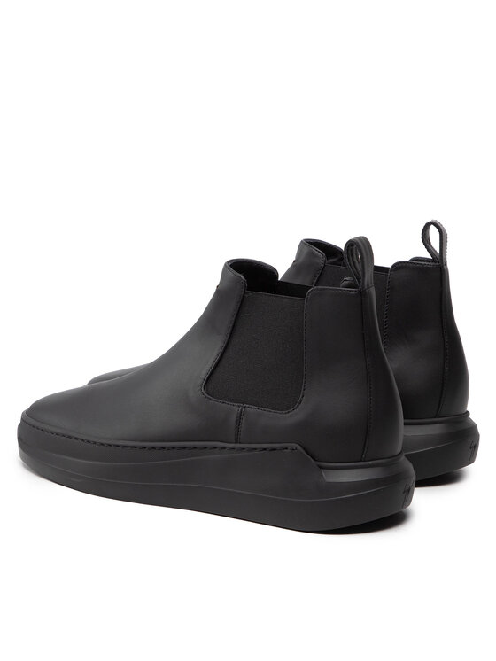 GIUSEPPE ZANOTTI Giuseppe Zanotti Kotníková obuv s elastickým prvkem EU20001 Černá