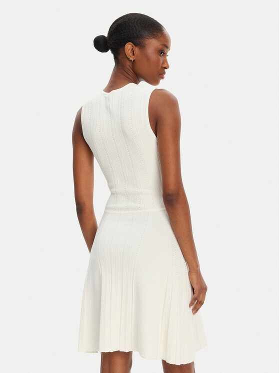 Marciano Guess Marciano Guess Džemper haljina 5GGK26 5874Z Écru Regular Fit