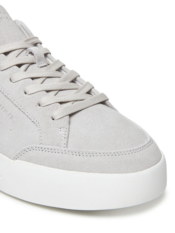 Tommy Hilfiger Tommy Hilfiger Sneakersy Th Court Summer Suede FM0FM05517 Szary