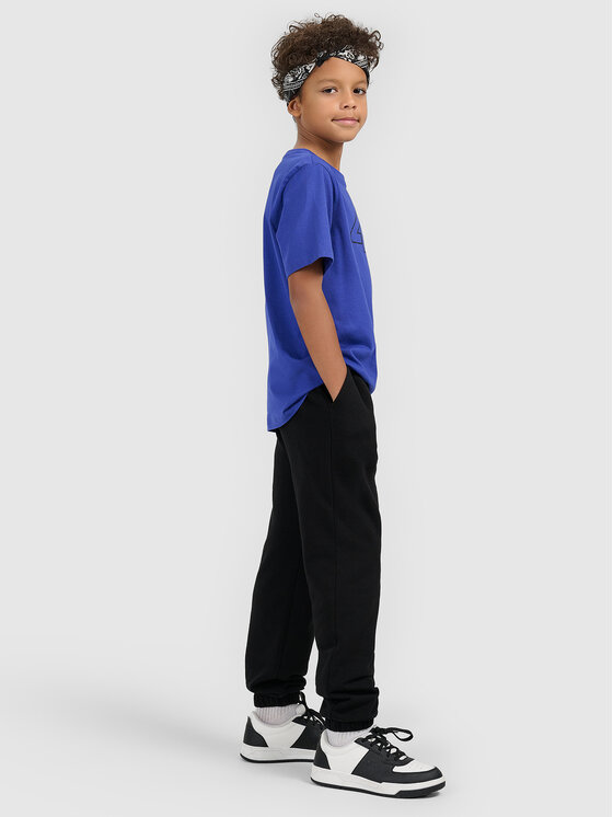 4F 4F Spodnie dresowe BASIC+ Czarny Oversize