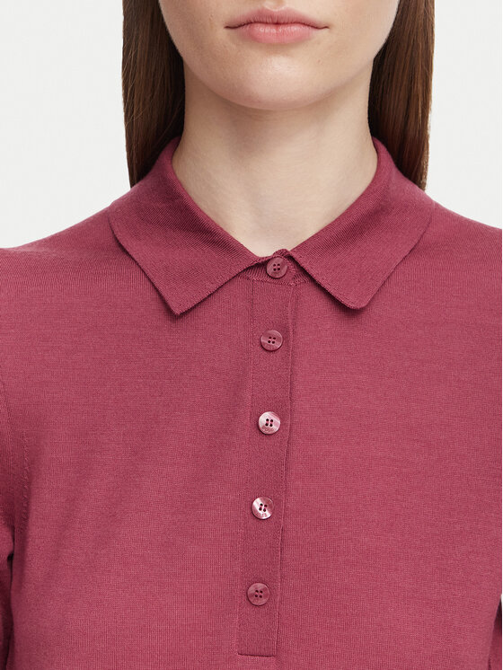 BOSS BOSS Polo Fidenka 50545015 Czerwony Regular Fit