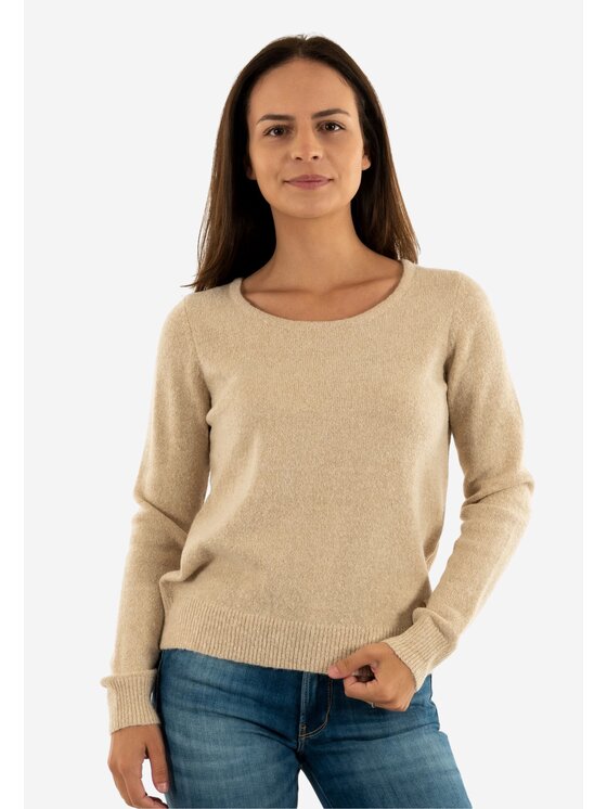 Yes Zee Yes Zee Maglione Maglia donna Oro Regular Fit