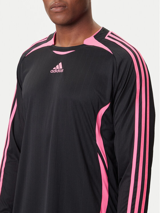adidas adidas Majica z dolgimi rokavi Teamgeist adicolor JW5907 Črna Loose Fit
