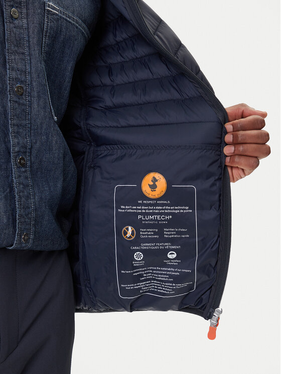 Save The Duck Save The Duck Winterjacke D30650M GIGA21 Dunkelblau Regular Fit