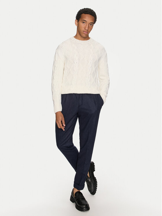 Paul&Shark Paul&Shark Pullover 14311084 Écru Regular Fit