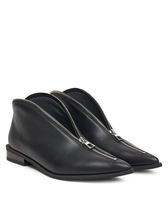 United Nude United Nude Botki Stacy Lo 109450116 Czarny