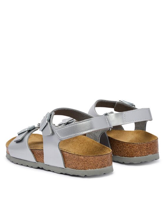 Birkenstock Birkenstock Босоніжки Rio As Flowers 1031702 D Срібний
