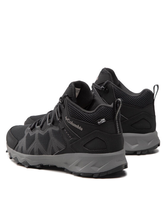 Columbia Columbia Bakancs Peakfreak II Mid Outdry BM7573 Fekete