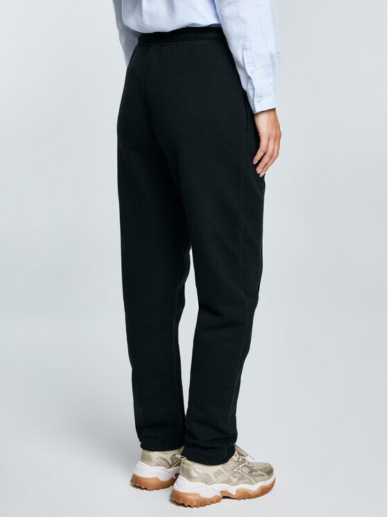 BIG STAR BIG STAR Spodnie dresowe PIXELINAP Czarny Basic Fit