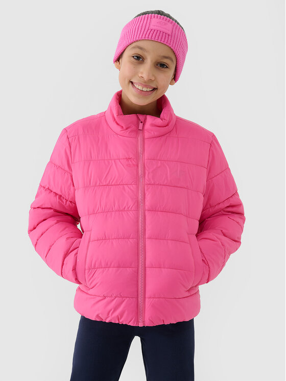 4F 4F Giubbotto piumino 4FJWSS25TDJAF515-54S Rosa Regular Fit