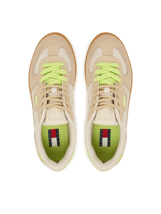 Tommy Hilfiger Tommy Hilfiger Чехли Dual Density Hilfiger Pool Slide FM0FM05797 Бежов