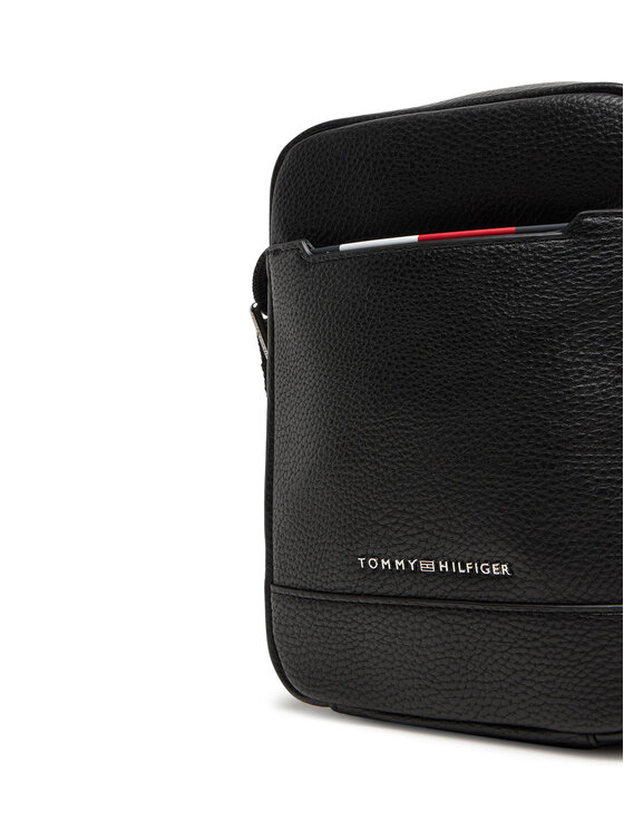 Tommy Hilfiger Tommy Hilfiger Crossover torbica Th Central Mini Reporter AM0AM13486 Crna