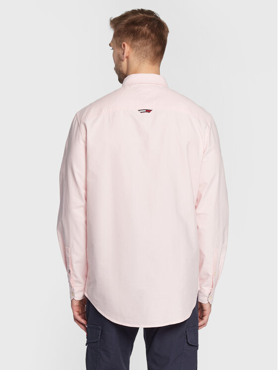 Tommy Jeans Tommy Jeans Marškiniai Classic Oxford DM0DM15408 Rožinė Classic Fit