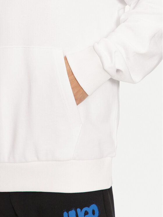 HUGO Hugo Felpa Nalonso 50522374 Bianco Regular Fit
