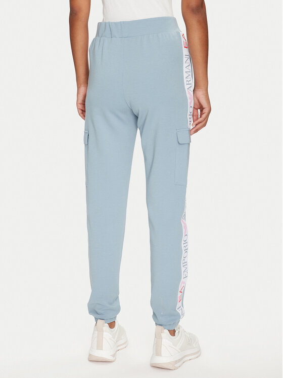 EA7 Emporio Armani EA7 Emporio Armani Spodnie dresowe 3DTP64 TJKWZ 1533 Błękitny Regular Fit