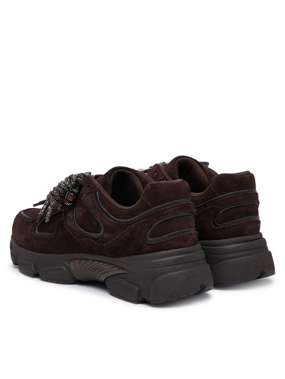 Guess Guess Sneakers FLFIRR SUE12 Marrone scuro