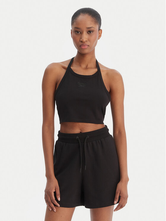 Reebok Reebok Marškinėliai Tatianna RK25494CCW Juoda Slim Fit