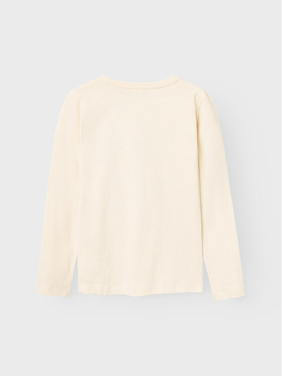 NAME IT NAME IT Bluse 13219955 Écru Regular Fit